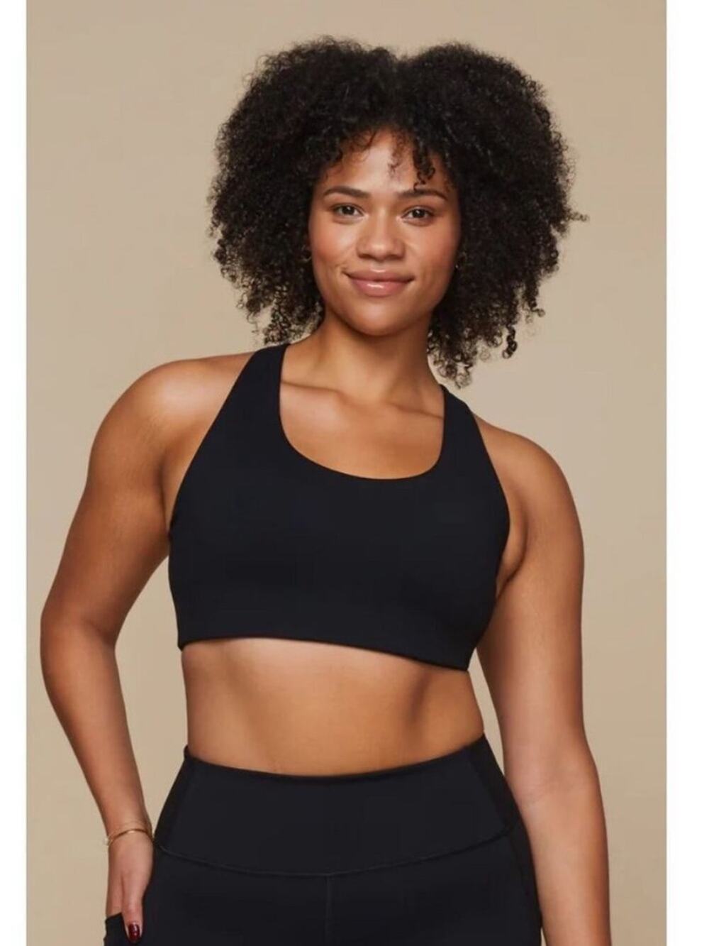 Harper Wilde Flex Convertible Sports Bra in Black - Size 3X